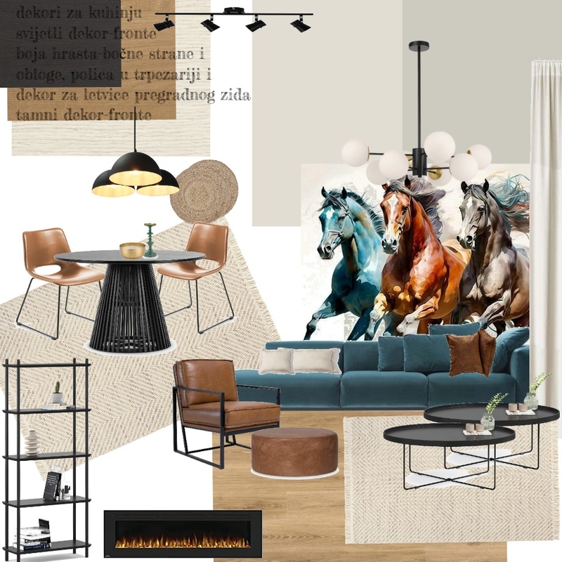 DNEVNI PROSTOR DIPLOMSKI RAD Mood Board by majapaun on Style Sourcebook