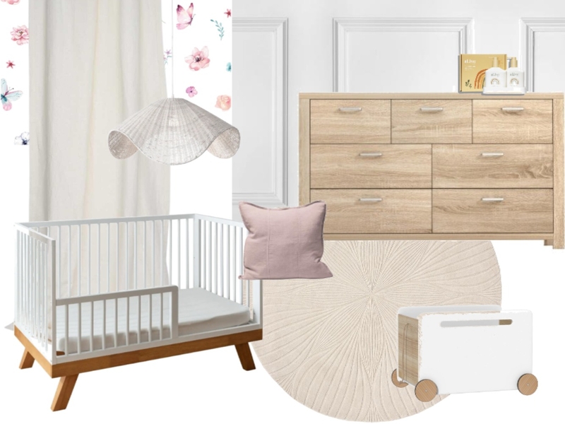 Girls Nursery Mood Board Mood Board by Style Sourcebook on Style Sourcebook