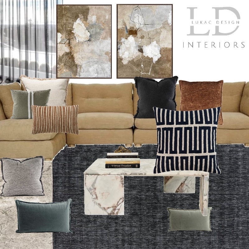 Steph and Troy - Living 1 Mood Board by lukacdesigninteriors on Style Sourcebook