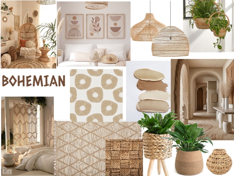 BOHEMIAN Mood Board by Nillamagz on Style Sourcebook