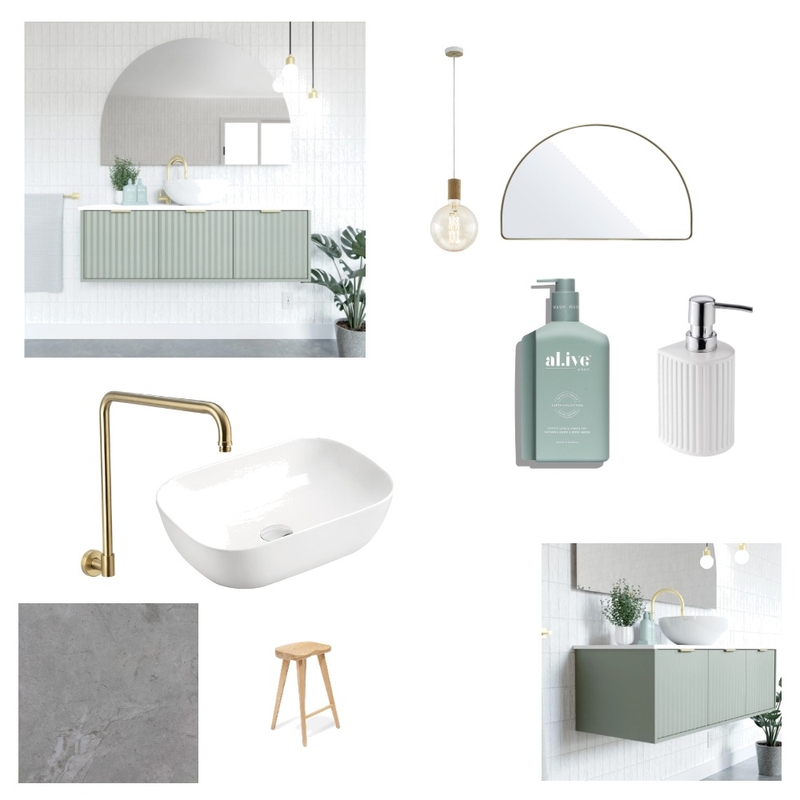 Willetton Bathroom Renovation Option 1 Mood Board by interiorology on Style Sourcebook