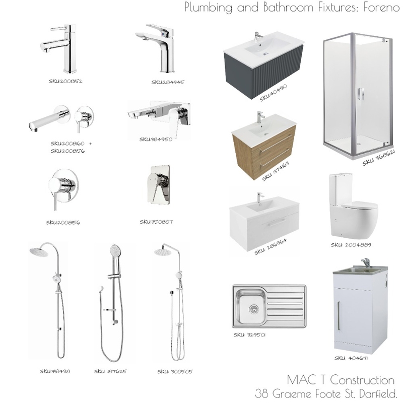 MACT 38 Graeme Foote Bathroom and Laundry Mood Board by TIDesign on Style Sourcebook