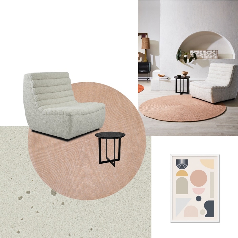 BLUSHING BOUCLE Mood Board by Tallira | The Rug Collection on Style Sourcebook