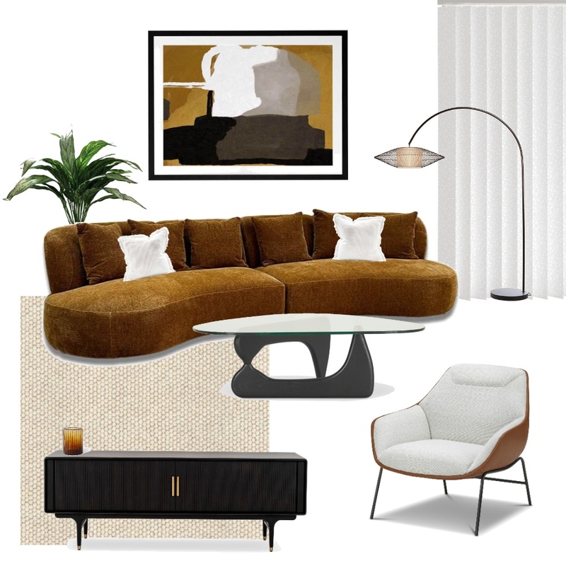 Mid centuary Modern Mood Mood Board by Five Files Design Studio on Style Sourcebook