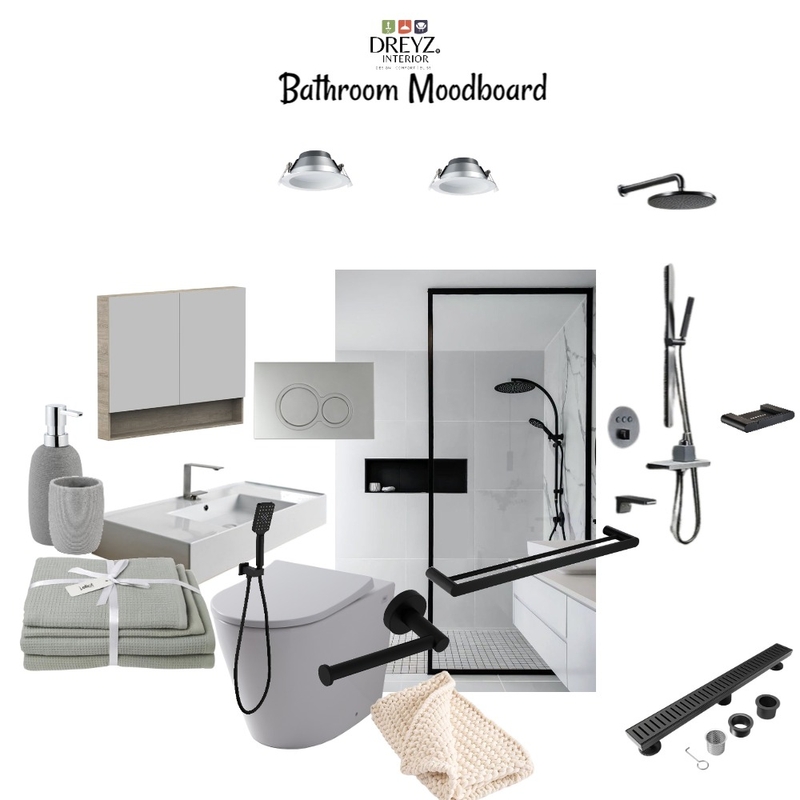 Master Bathroom mood board by Derick Asiimwe Mood Board by Derick Asiimwe on Style Sourcebook