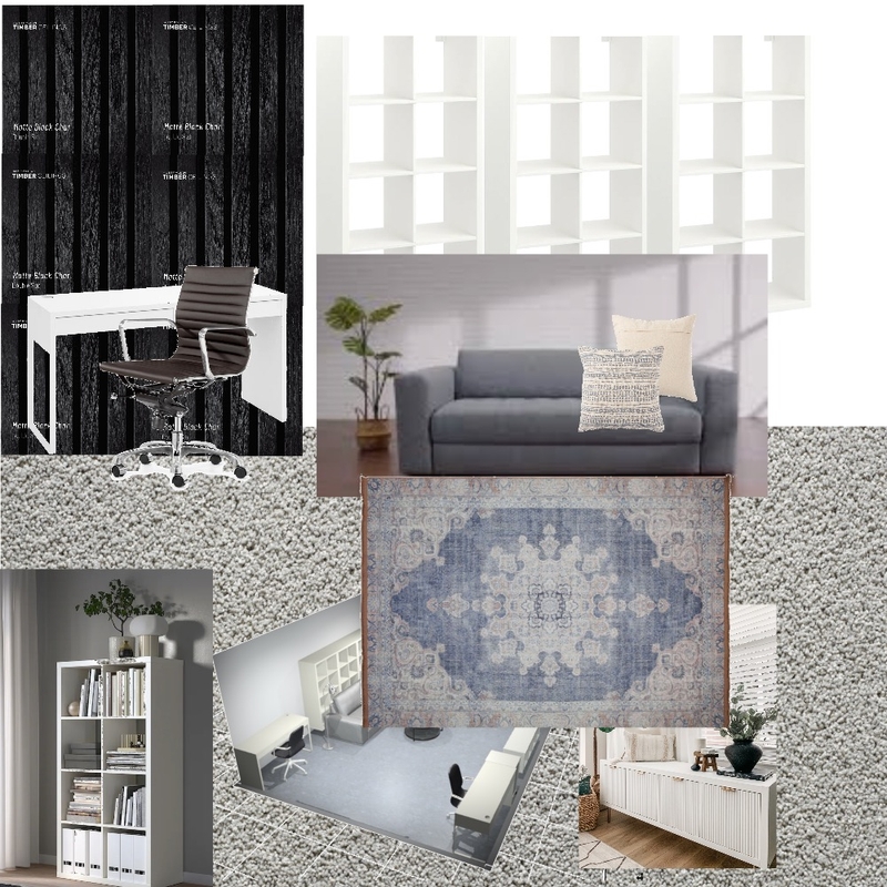 Media Room with Accent Wall Mood Board by L7 on Style Sourcebook