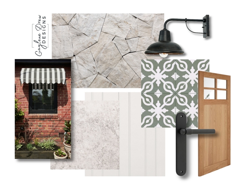 Timeless exterior facade Mood Board by Gaylene Drew Designs on Style Sourcebook