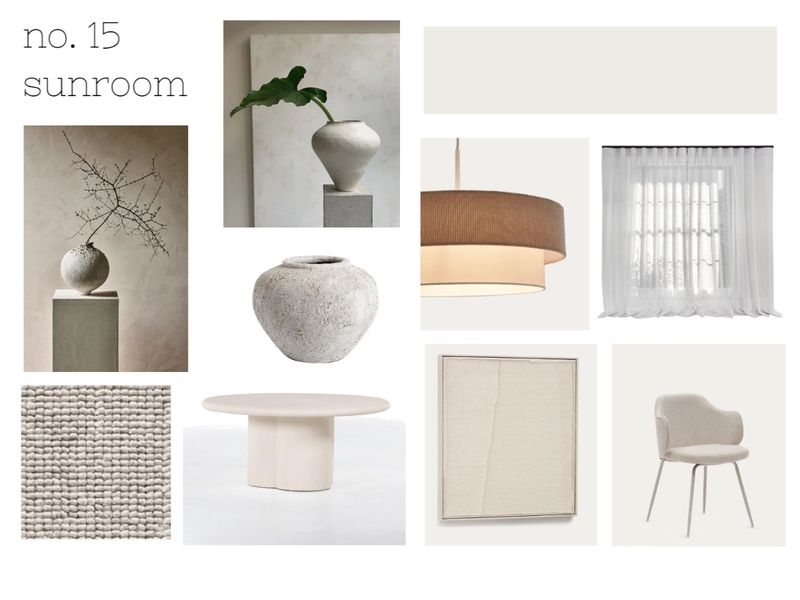 no.15 Sunroom Mood Board by LIZAS on Style Sourcebook