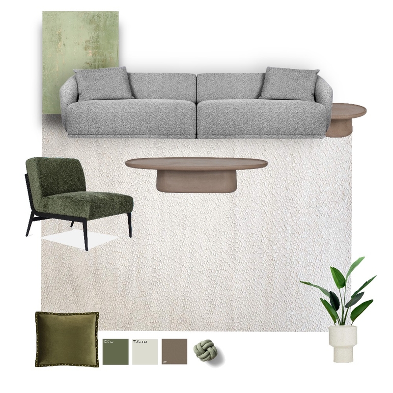 EARTH BOUCLE Mood Board by Tallira | The Rug Collection on Style Sourcebook