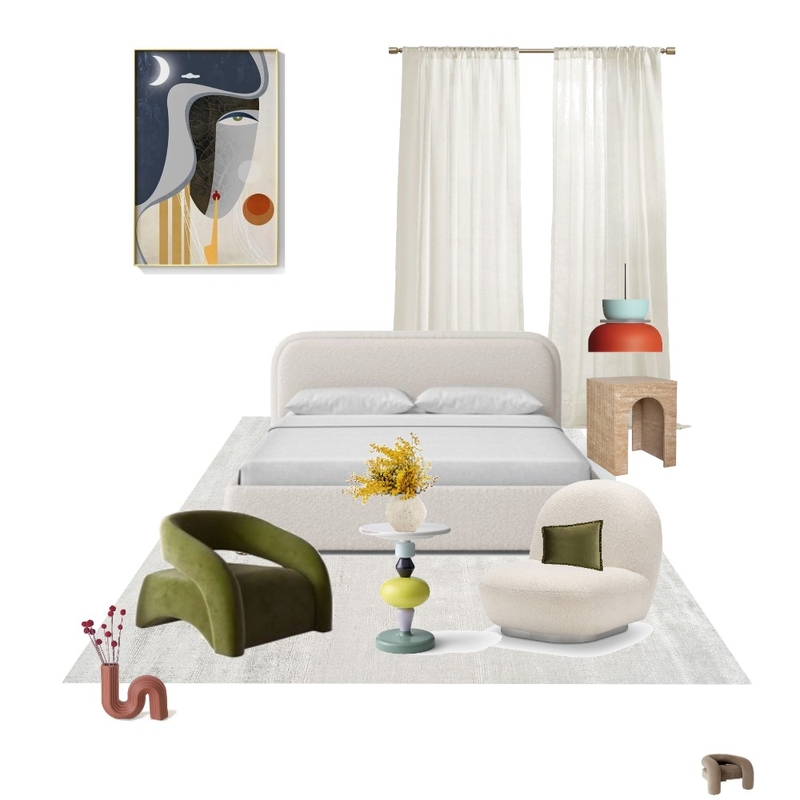 bedroom 2 Mood Board by Arch alaa on Style Sourcebook