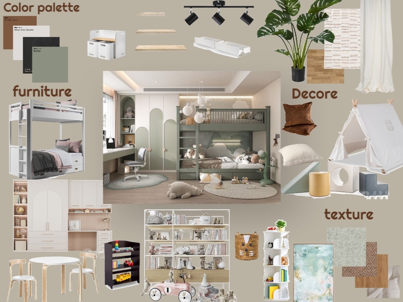 childroom moodboard Mood Board by ALAA712 on Style Sourcebook