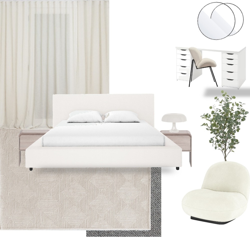 Serene Bedroom Mood Board by Myamya on Style Sourcebook