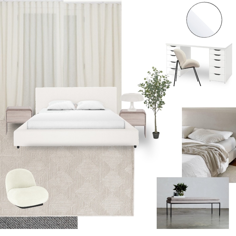 Serene Bedroom Mood Board by Myamya on Style Sourcebook