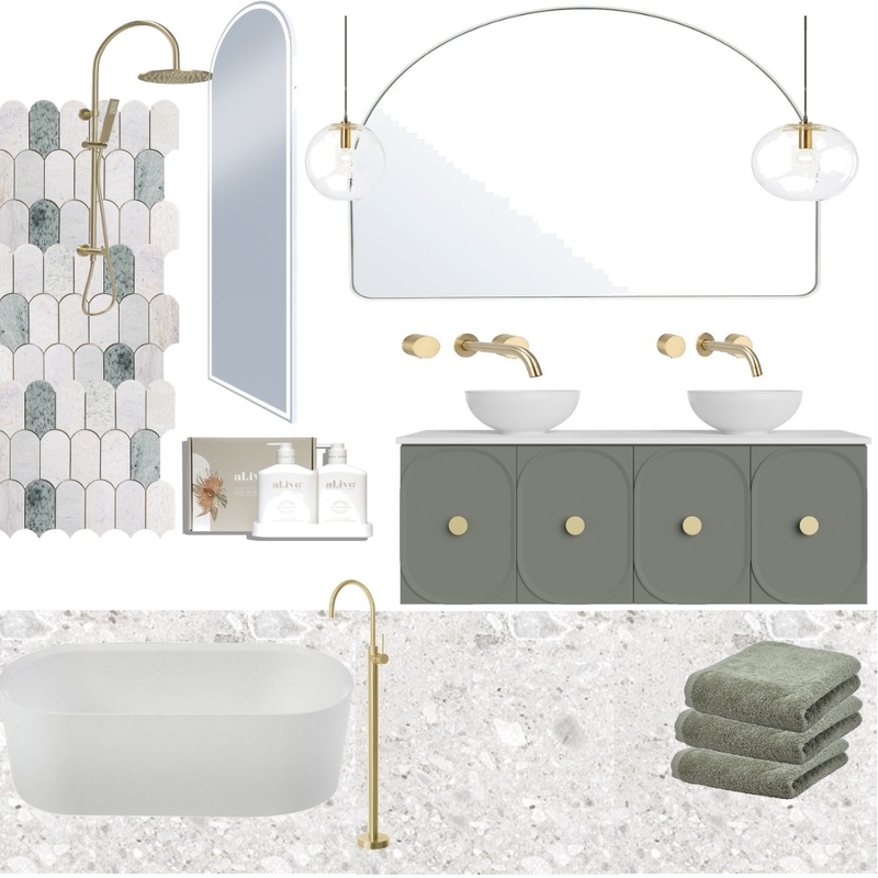 Ensuite Bathroom - Paddington Mood Board by Sarah Bourke Interior Design on Style Sourcebook