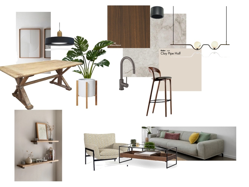 לוח השראה וחומרים - משפחת עג'מי Mood Board by Miritwm on Style Sourcebook