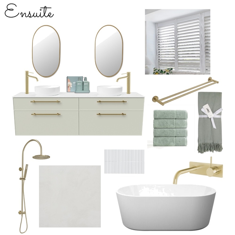 Ensuite Mood Board by KylieMav on Style Sourcebook