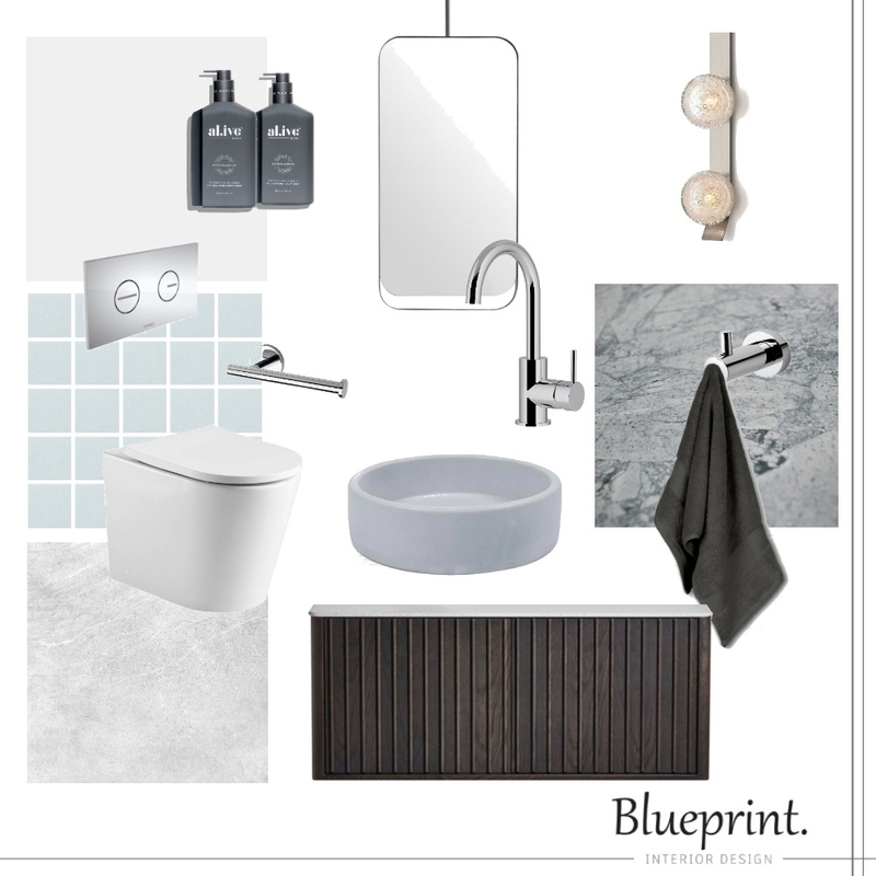 Blue for Blueprint Mood Board by Blueprint Interior Design on Style Sourcebook