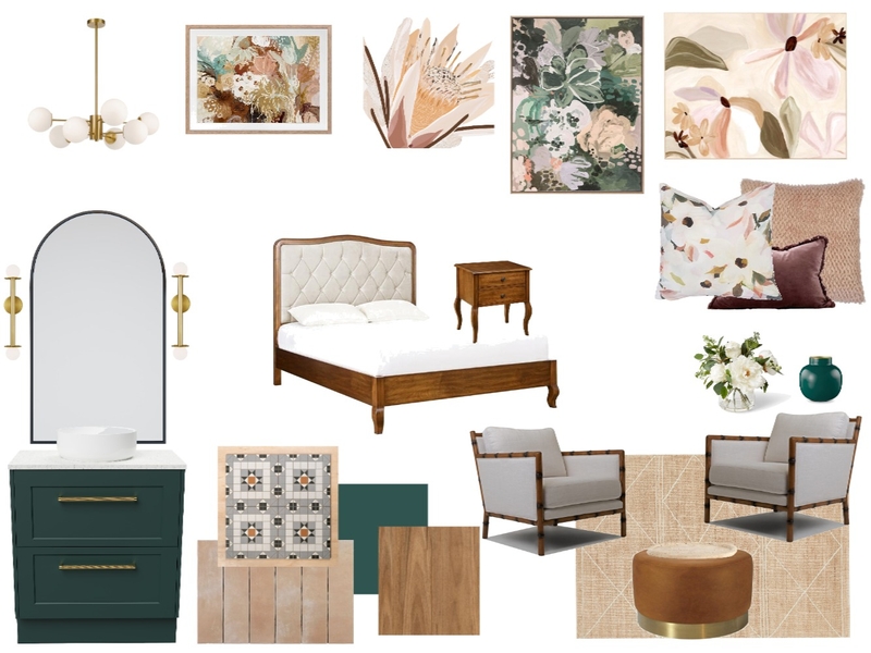 Contemporary English Country Mood Board by CW Curations on Style Sourcebook