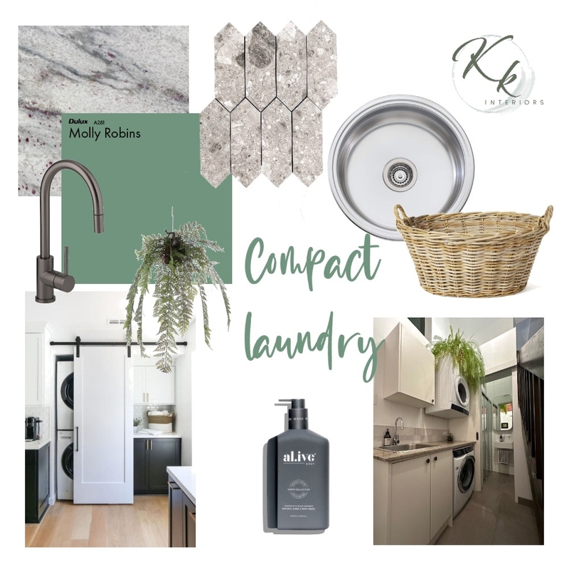 Compact laundry Mood Board by kate@kkinteriors.com.au on Style Sourcebook