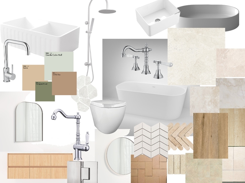 bathroom moodboard Mood Board by cherleenlit on Style Sourcebook