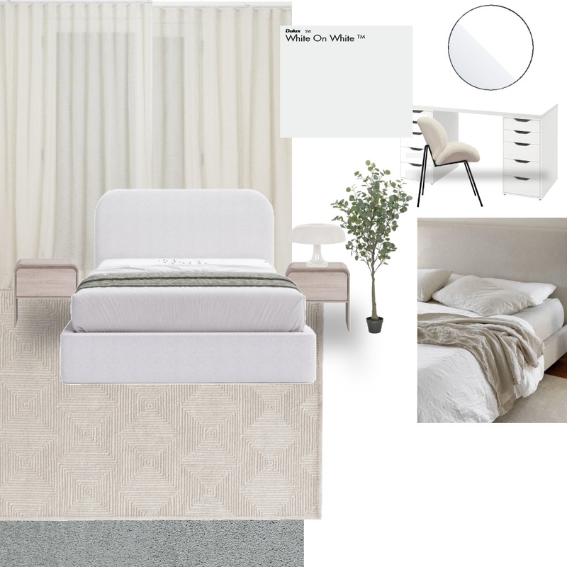 Serene Bedroom Mood Board by Myamya on Style Sourcebook