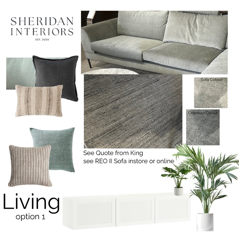 BAKER - Living opt 1 Mood Board by Sheridan Interiors on Style Sourcebook