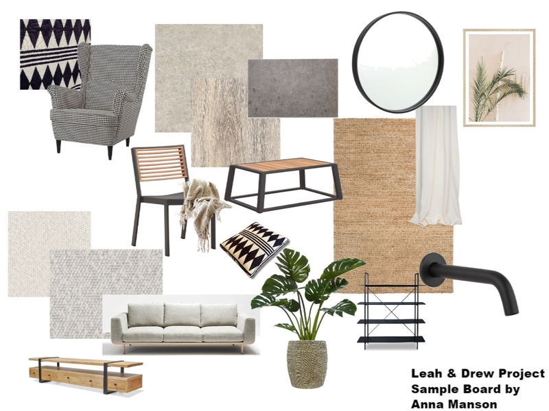 Leah & Drew Sample Board Mood Board by Leaf With Anna on Style Sourcebook