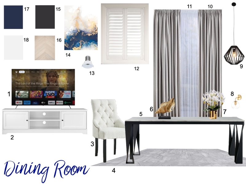 Dining Room Mood Board by Izzy_Zara on Style Sourcebook