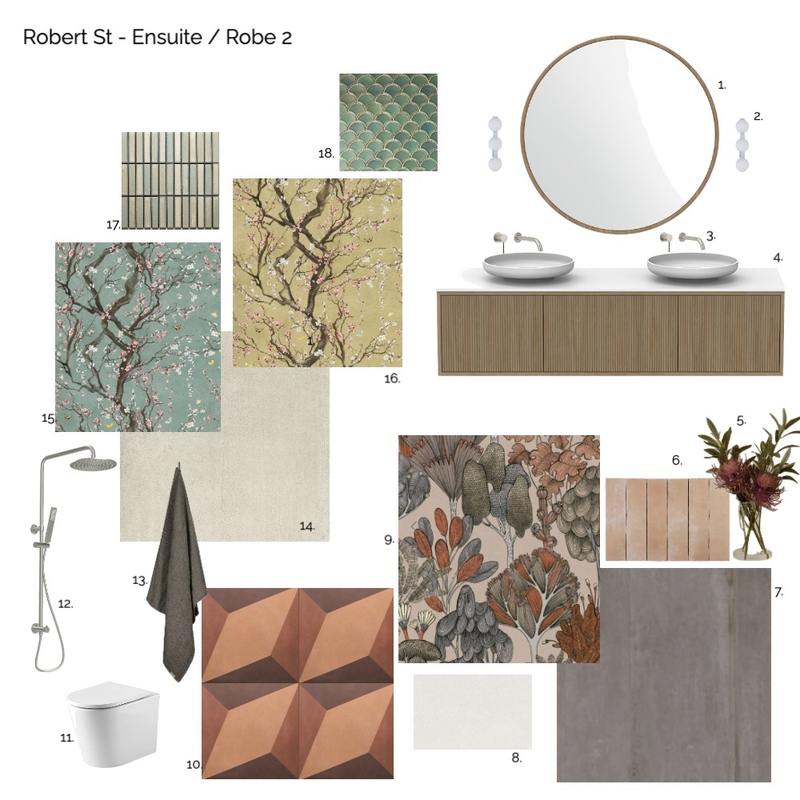 Robert St - Ensuite / Robe 2 Mood Board by Susan Conterno on Style Sourcebook