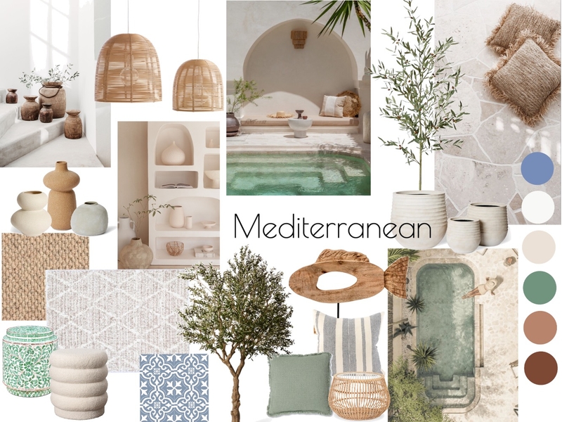 Mediterranean - Design Style_v2 Mood Board by Meg_Jeffery on Style Sourcebook