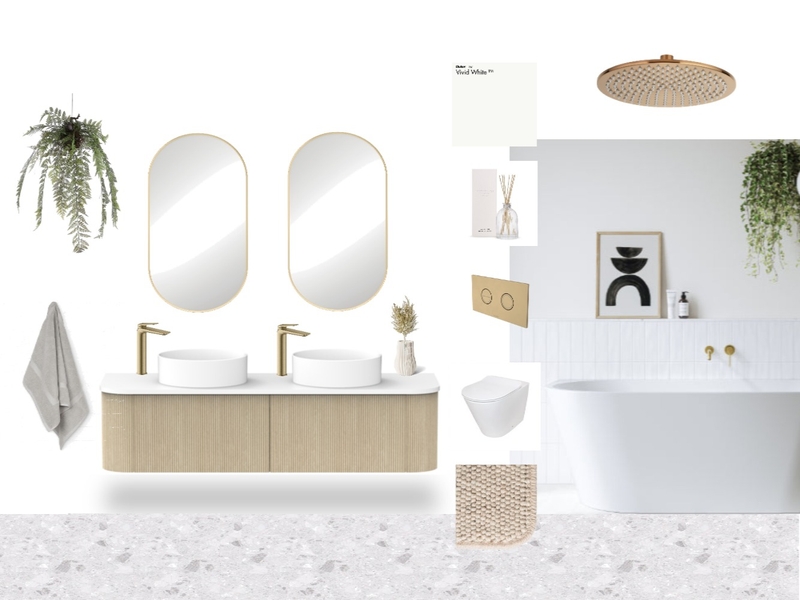 BATHROOM  £5000 Mood Board by SonjaHvidbro on Style Sourcebook