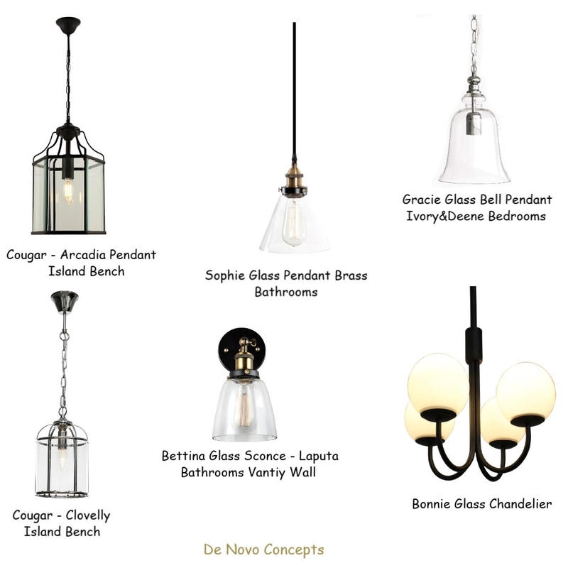 Duncan lighting Mood Board by De Novo Concepts on Style Sourcebook