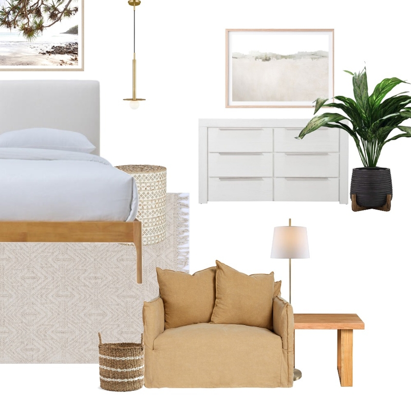 Coastal Bedroom Moodboard 2 Mood Board by RowCInteriors on Style Sourcebook