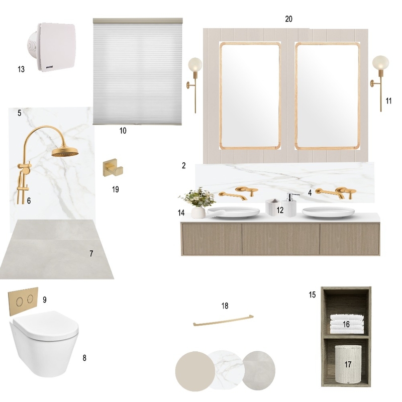 bathroom Mood Board by galldavidovitch@gmail.com on Style Sourcebook