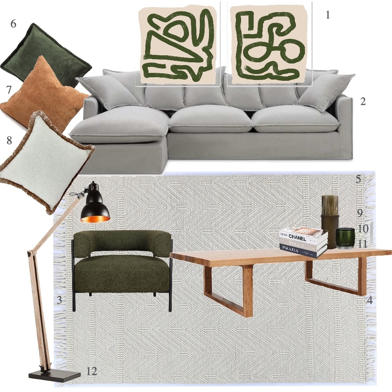 Nicky Living Room #1 Mood Board by Lacey e Kerr on Style Sourcebook