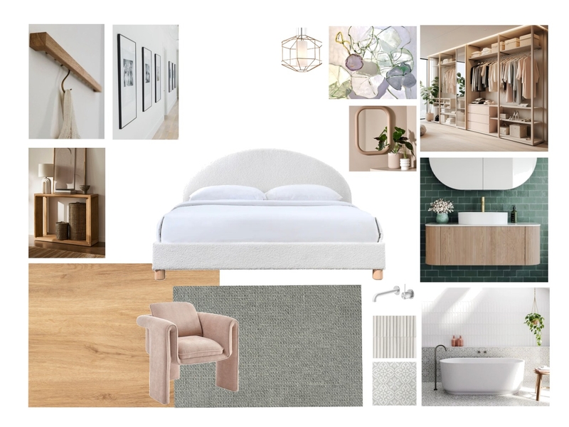 SAMPLE BOARD 1 - ENTRY, MAIN BEDROOM Mood Board by Beks0000 on Style Sourcebook