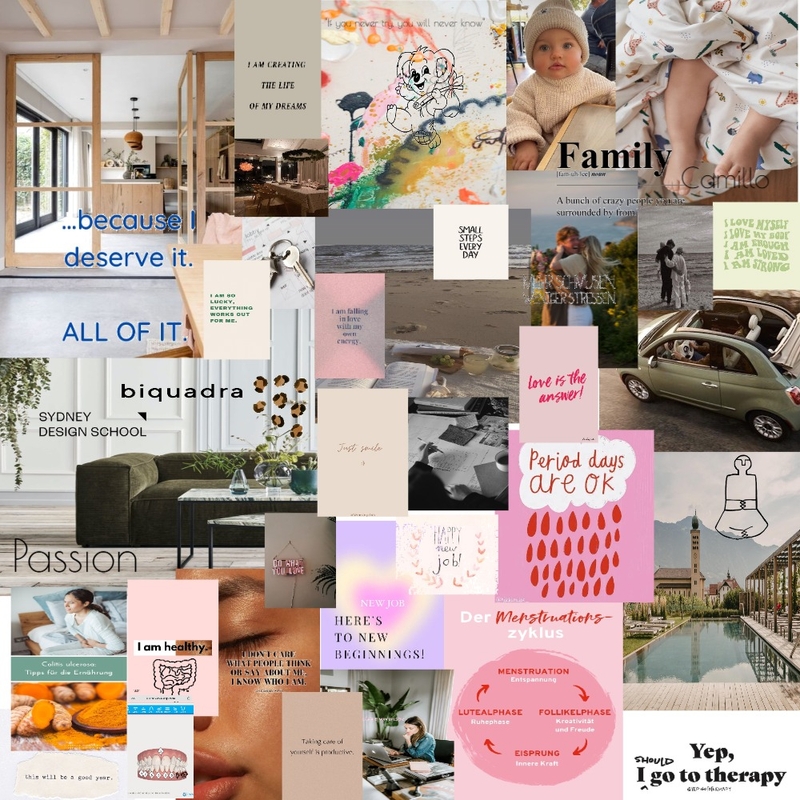 My Vision Board Mood Board by Michelle on Style Sourcebook