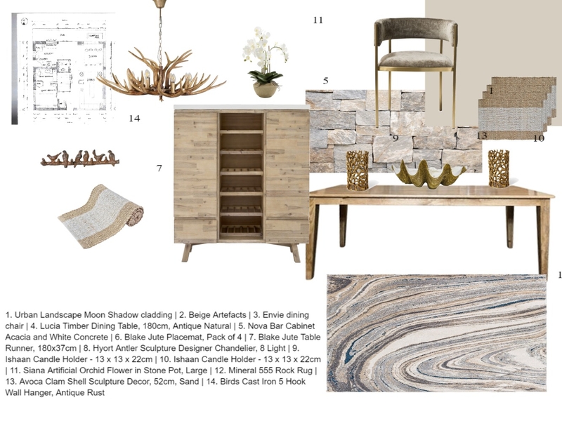 DININGROOM Mood Board by ursulasinden8@gmail.com on Style Sourcebook