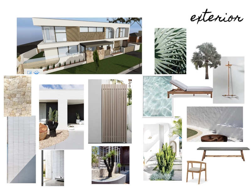 Exterior Mood Board by lorey on Style Sourcebook