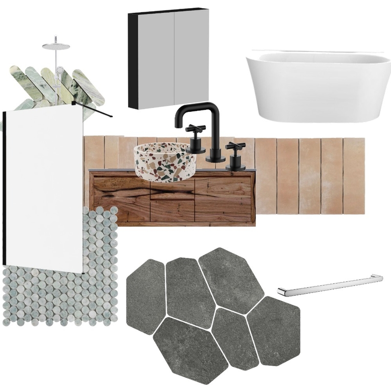 Main bathroom Mood Board by Rebecca.szczurowski@gmail.com on Style Sourcebook