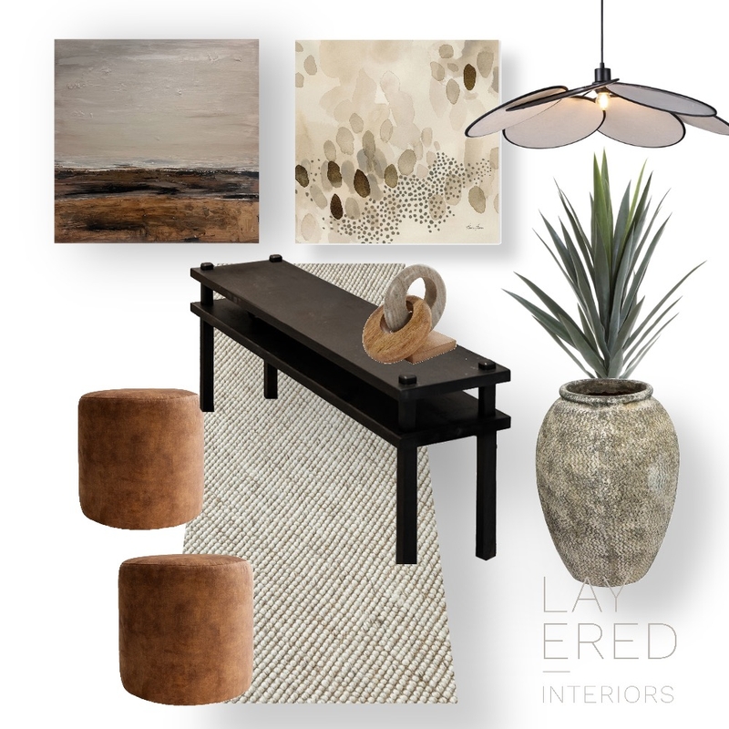 Japandi Entry Mood Board by Layered Interiors on Style Sourcebook