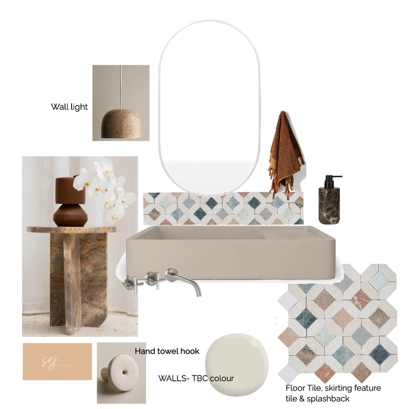 Beacon Hill Powder v2. Mood Board by SRJ Interiors on Style Sourcebook