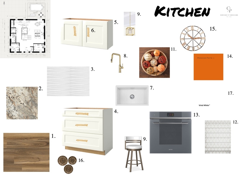 Kitchen Sample Board - Christina Pyfrom Mood Board by foureverchrissy on Style Sourcebook