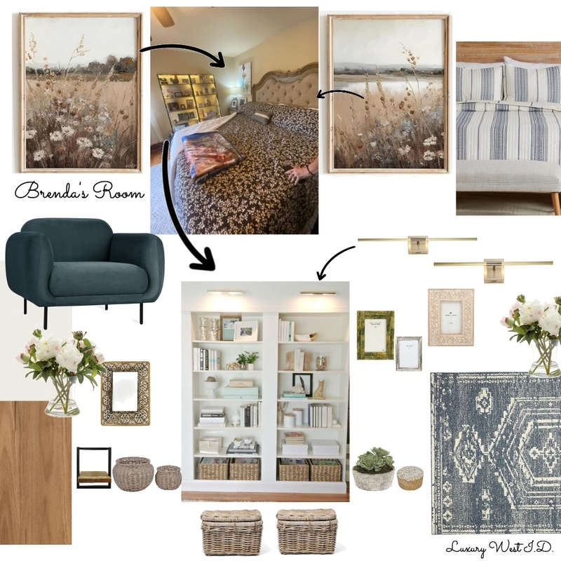 Brenda Ebben Residence-Brenda's Room Mood Board by LUX WEST I.D. on Style Sourcebook