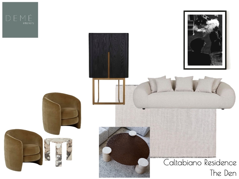 Caltabiano Residence - The Den Mood Board by Demé Interiors on Style Sourcebook