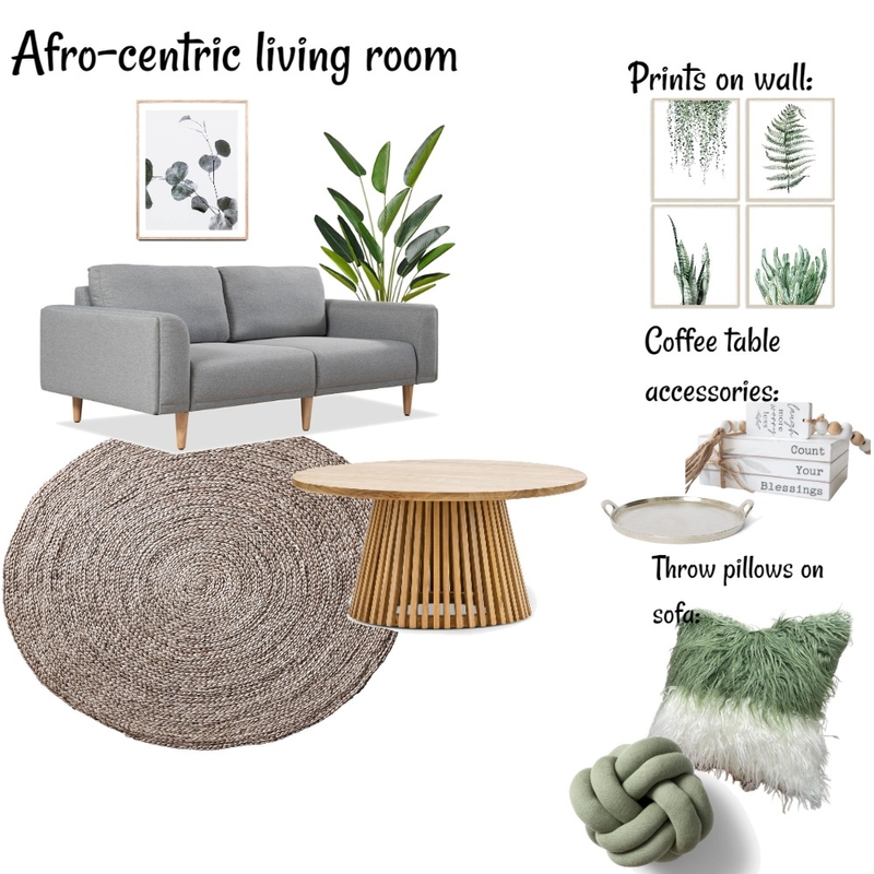 Afrocentric living room Mood Board by hopie on Style Sourcebook