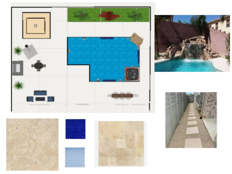 Campbell Estate Pool Mood Board by The DreamStyles AZ on Style Sourcebook