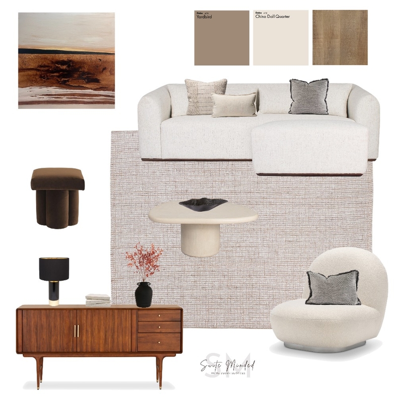 mid century luxury living room Mood Board by Suite.Minded on Style Sourcebook