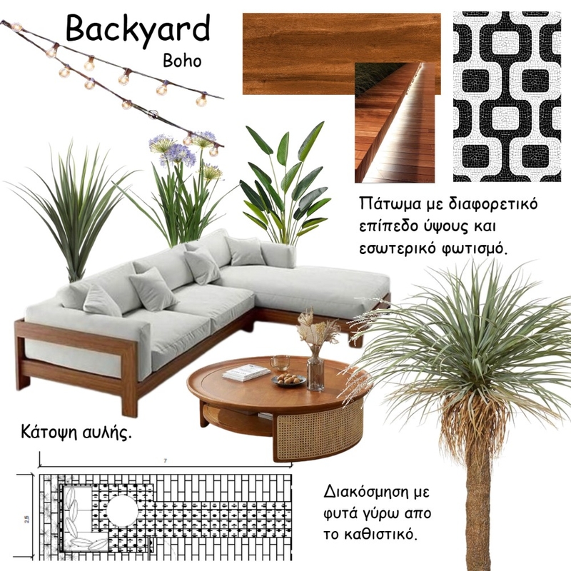 backyard of hairsalon Mood Board by venetimar on Style Sourcebook