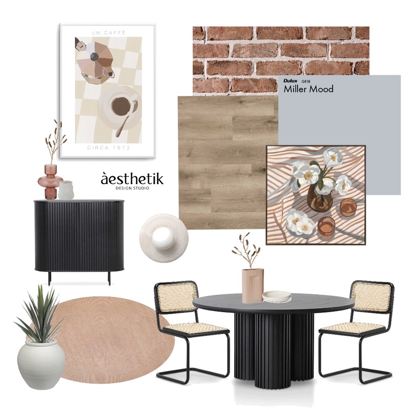 Lura Apartment Dining Mood Board by àesthetik design studio on Style Sourcebook